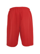 Urban Classics Kids Bball Mesh Shorts, red