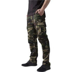 Urban Classics Camouflage Cargo Pants, wood camo 30