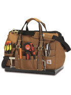 CARHARTT Legacy Tool Bag With Molded Base 18&quot;, braun