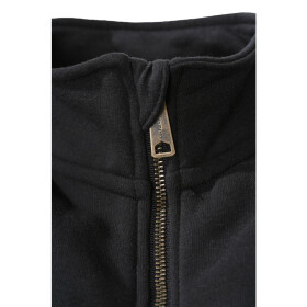 CARHARTT Midweight Mock Neck Zip Front Sweatshirt, schwarz