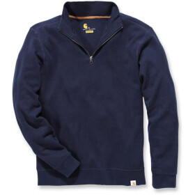 CARHARTT Sweater Knit Quarter Zip, dunkelblau