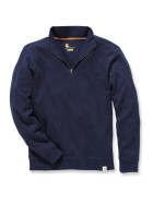 CARHARTT Sweater Knit Quarter Zip, dunkelblau