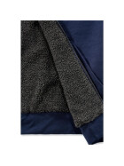 CARHARTT Colliston Sherpa Lined Zip Front Sweatshirt, dunkelblau