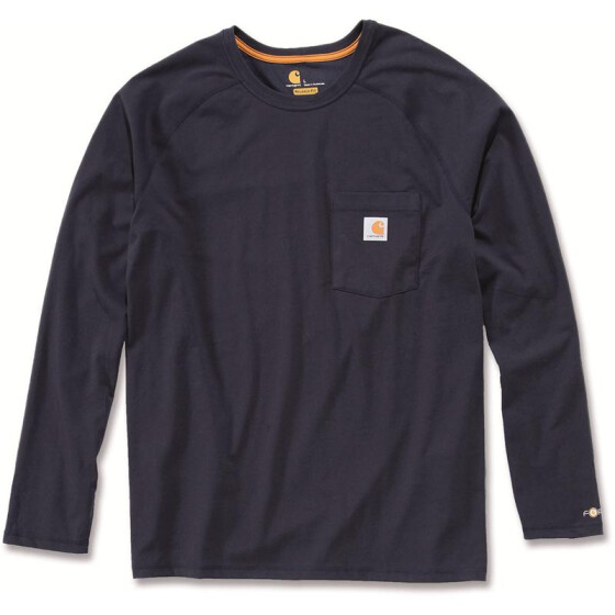 CARHARTT Carhartt Force&reg; Cotton Long Sleeve T-Shirt, dunkelblau