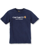 CARHARTT Core Logo Short Sleeve T-Shirt, dunkelblau