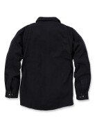 CARHARTT Weathered Canvas Shirt Jacket, schwarz XL