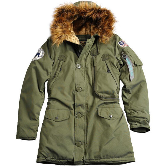 Alpha Industries Polar Jacket wmn (Damen), dark green