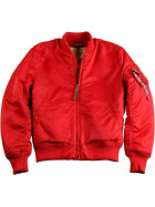 Alpha Industries MA-1 VF 59 LONG, speed red
