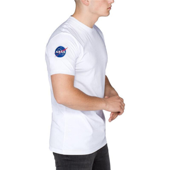 Alpha Industries NASA T, white