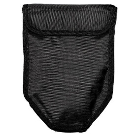 MFH Klappspaten, Plastikgriff, 3-teilig, schwarz, mit Tasche