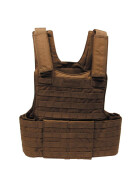 MFH Weste, &quot;Molle II&quot;, mit Futter, coyote tan, Modular System