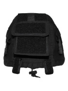 MFH Helmbezug mit Taschen, gr&ouml;&szlig;enverstellbar, schwarz