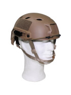 MFH US Helm, FAST-Fallschirmj&auml;ger, coyote, Rails, ABS-Kunststoff