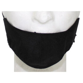 MFH Mundschutzmaske, schwarz, 2-teilig