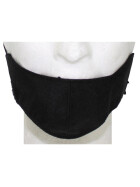 MFH Mundschutzmaske, schwarz, 2-teilig