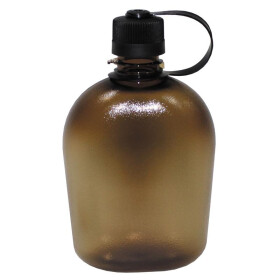 MFH US Feldflasche, GEN II, coyote/transparent, 1 Liter