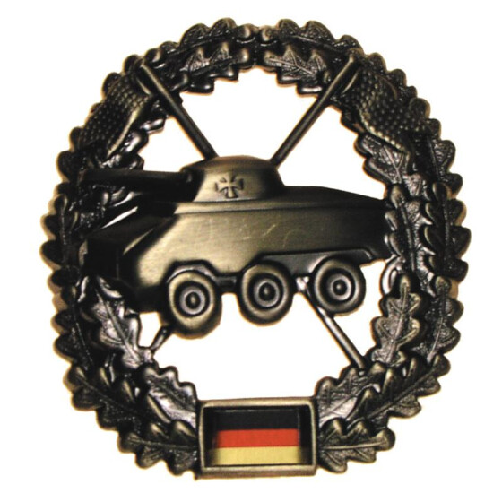 MFH BW Barettabzeichen, Panzeraufkl&auml;rer, Metall