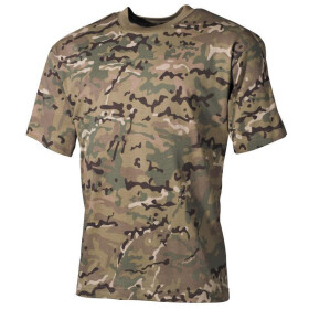MFH US T-Shirt, halbarm, operation-camo, 170g/m&sup2;