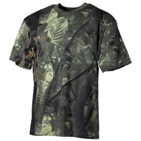 MFH US T-Shirt, halbarm, hunter- gr&uuml;n, 170g/m&sup2;
