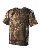MFH US T-Shirt, hunter-braun, halbarm, 170g/m&sup2;
