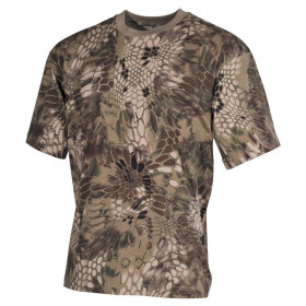 MFH US T-Shirt, halbarm, snake FG, 170g/m&sup2;