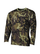 MFH US Tarn-Shirt, langarm, M 95 CZ tarn, 170g/m&sup2;