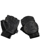 MFH Handschuhe, ohne Finger, Kn&ouml;chelschutz, schwarz