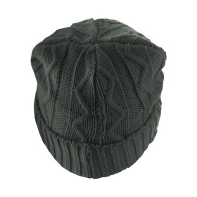Beanie Cable Flap, charcoal