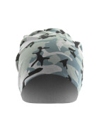 Printed Jersey Beanie, grey camo/charcoal
