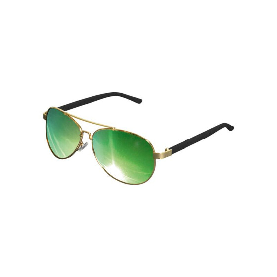 Sunglasses Mumbo Mirror, gold/green
