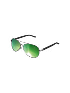 Sunglasses Mumbo Mirror, silver/green