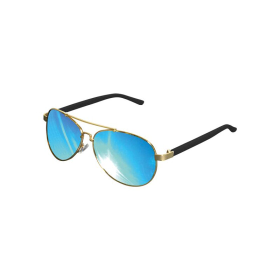 Sunglasses Mumbo Mirror, gold/blue