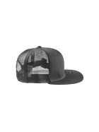 MoneyClip Trucker Snapback Cap, charcoal