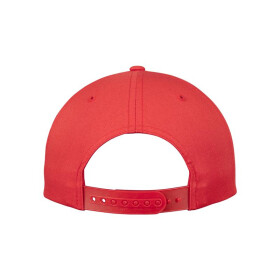 Unstructured 5-Panel Snapback, red