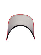 Flexfit Mesh Colored Front, red/wht/red