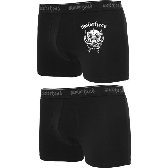 MERCHCODE Mot&ouml;rhead Logo Boxershort Pack, black
