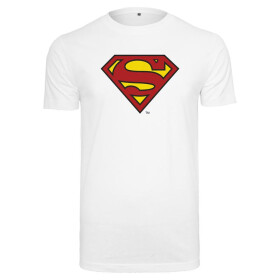 MERCHCODE Superman Logo Tee, white