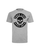 Thug Life Skull Tee, grey