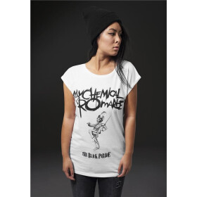 Mister Tee Ladies My Chemical Romance Black Parade Cover Tee, white