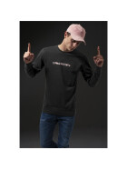 Mister Tee All The Way Up Logo Crewneck, charcoal
