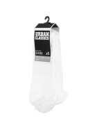 Urban Classics No Show Socks 5-Pack, white