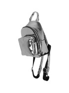Urban Classics Mini Metallic Backpack, silver