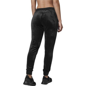 Urban Classics Ladies Velvet Pants, black