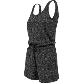 Urban Classics Ladies Melange Hot Jumpsuit, darkgrey/grey