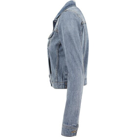 Urban Classics Ladies Denim Jacket, bleached blue