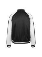 Urban Classics Ladies 3-Tone Souvenir Jacket, blk/offwhite/blk
