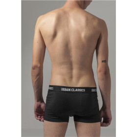 Urban Classics Modal Boxer Shorts Double-Pack, black
