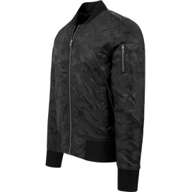 Urban Classics Tonal Camo Bomber Jacket, black