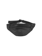 Urban Classics Double-Zip Shoulder Bag, blk/blk