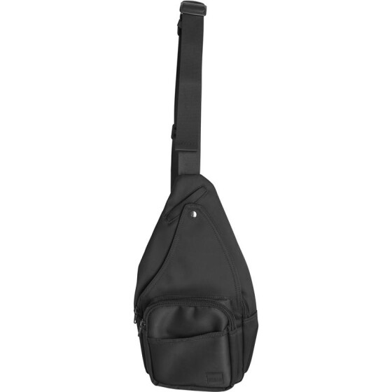 Urban Classics Multi Pocket Shoulder Bag, black/black